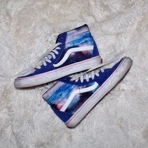 vans authentic custom galaxy